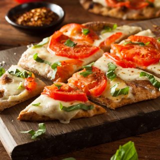 Schnelle Fladenbrotpizza