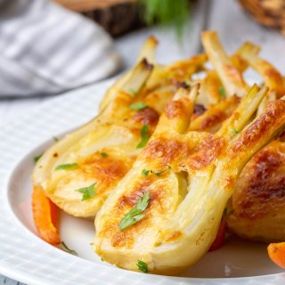 Überbackener Fenchel