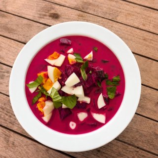 kalte Rote Bete Suppe
