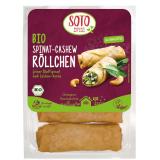 Spinat-Cashew- Röllchen