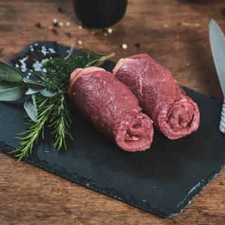 Rinder-Rouladen frisch 2 St. ca. 450g (Weihnachtsbestellung)