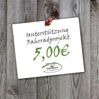 Unterstützung Fahrradprojekt 5,00€
