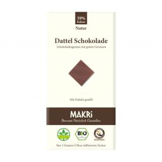 Dattel Schokolade Natur 59% -vegan-