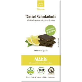 Dattel Schokolade Zitrone 57%