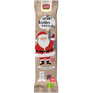 Schoko Lolly Nikolaus weiß