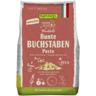 Buchstaben Suppennudeln Semola bunt