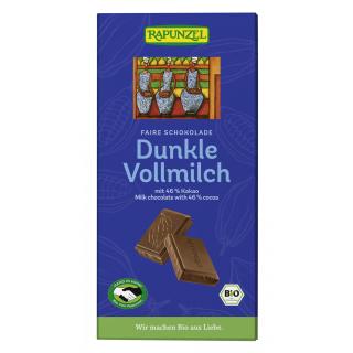 Dunkle Vollmilch Schokolade 46%