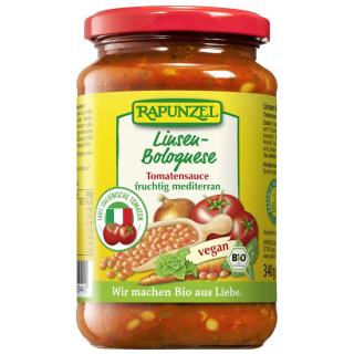Tomatensauce Linsen-Bolognese, vegan