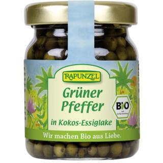 Grüner Pfeffer in Kokosessiglake