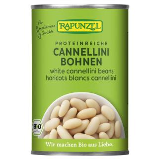 Weiße Cannellini Bohnen in der Dose