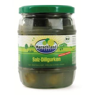 Salz-Dill-Gurken milchsauer