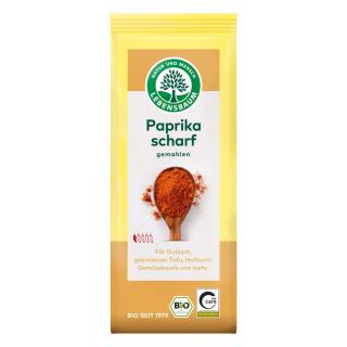 Paprika, scharf in der Tüte