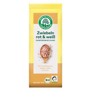 Zwiebeln rot und weiß