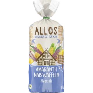 Amaranth Maiswaffeln Meersalz
