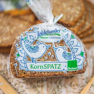 Kornspatz Paket, geschnitten