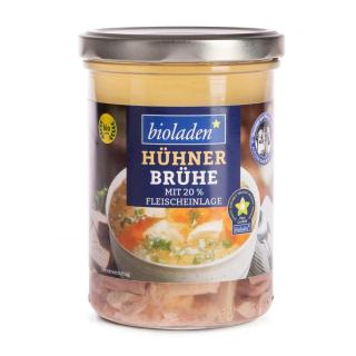 b*Hühnersuppe mit Einlage