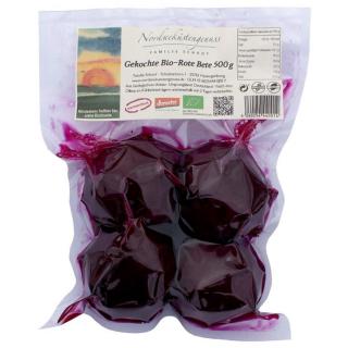 Rote Bete -gekocht, vakuumiert- (Demeter) Hof Schoof/ Dithmarschen