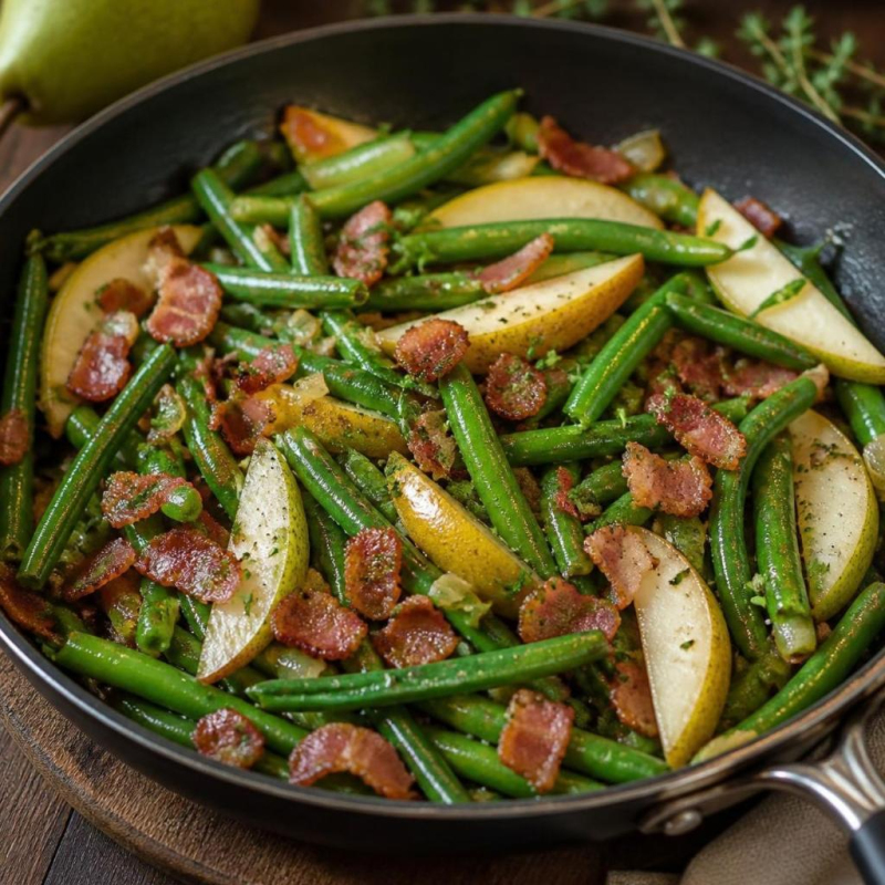 Birnen, Bohnen und Speck