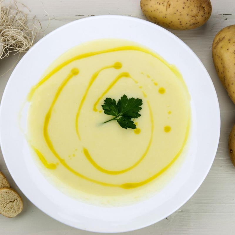 Kartoffel-Porree-Suppe