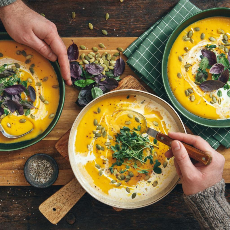 Kürbissuppe