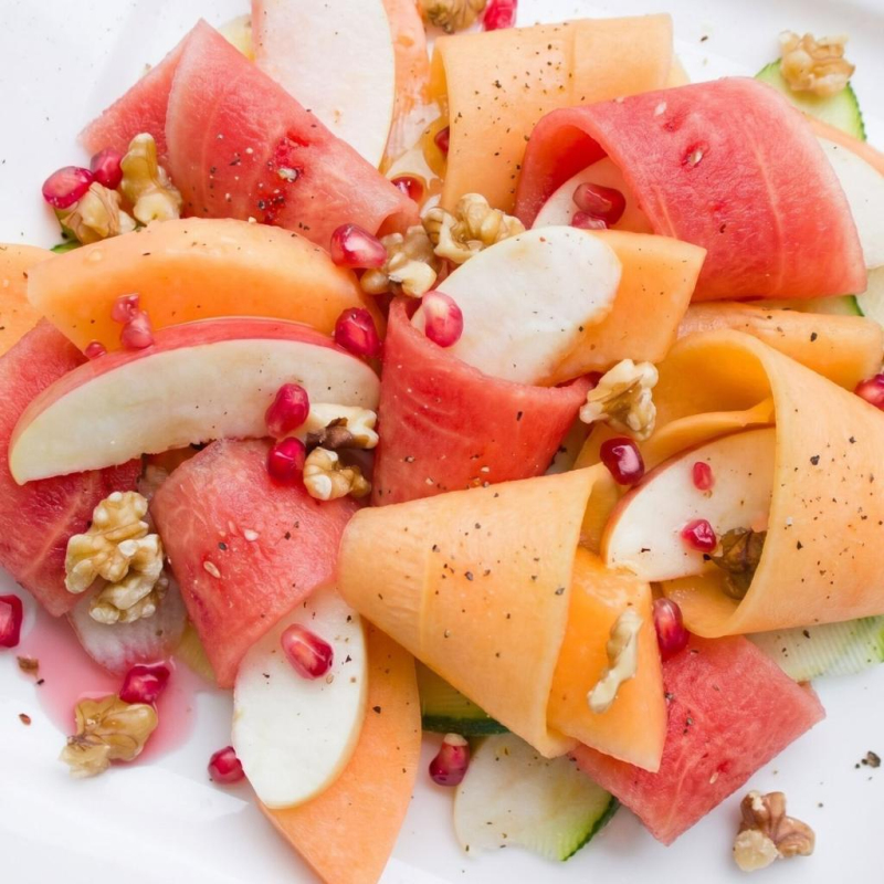 Melonencarpaccio