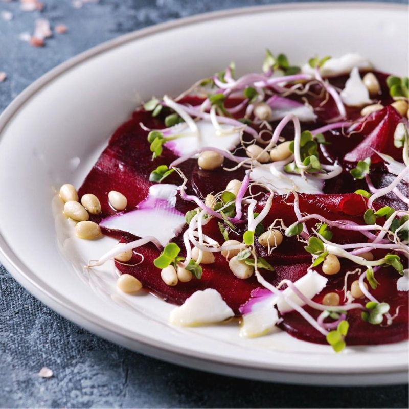 Rote-Bete-Carpaccio