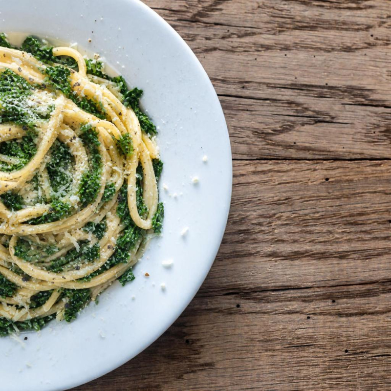 Spaghetti al cavolo nero