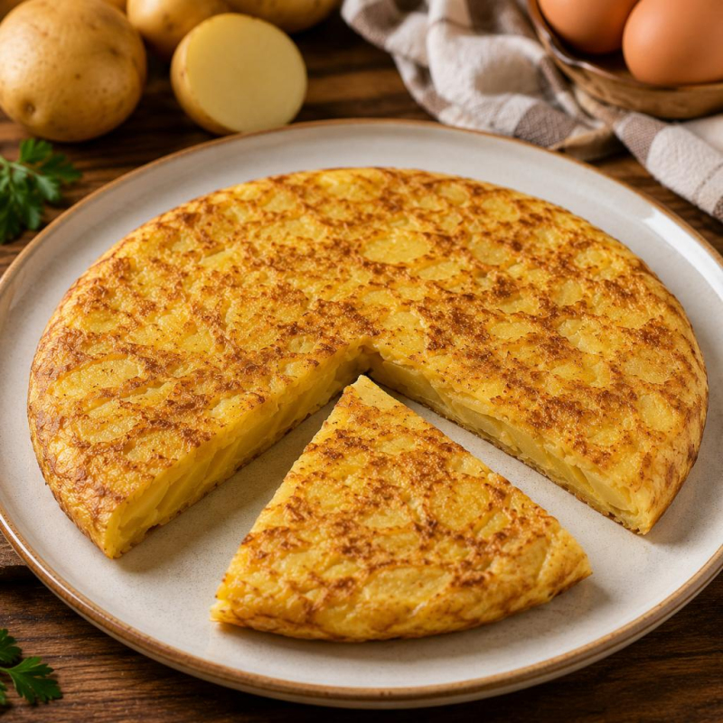 Traditionelle spanische Tortilla