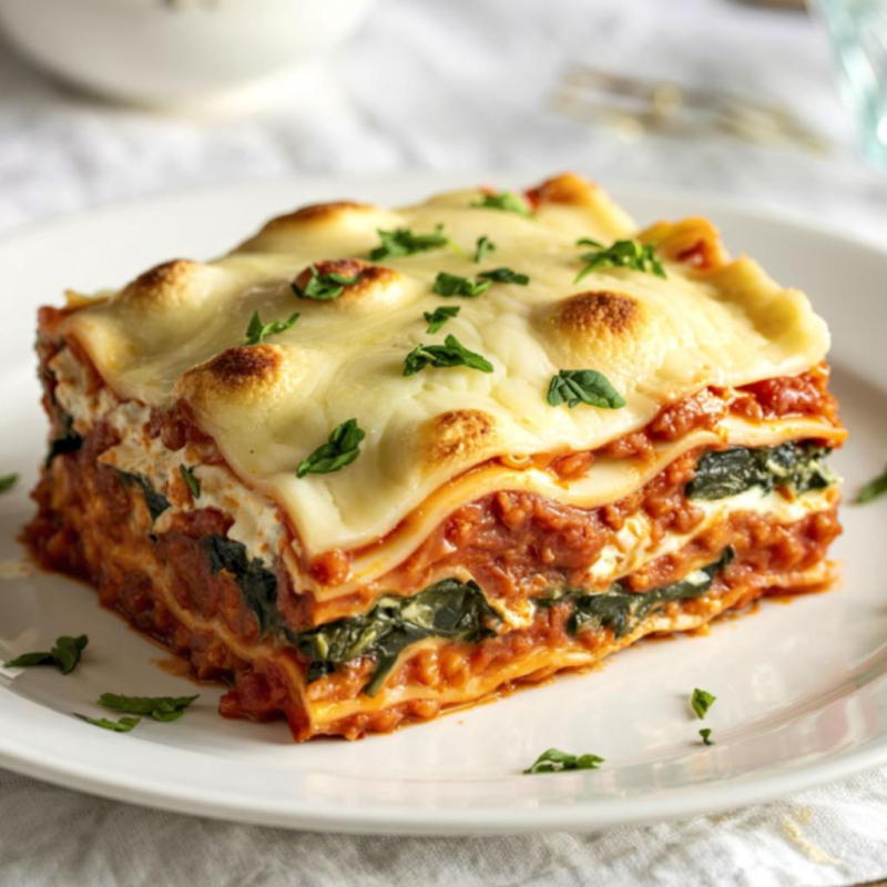 Spinatlasagne