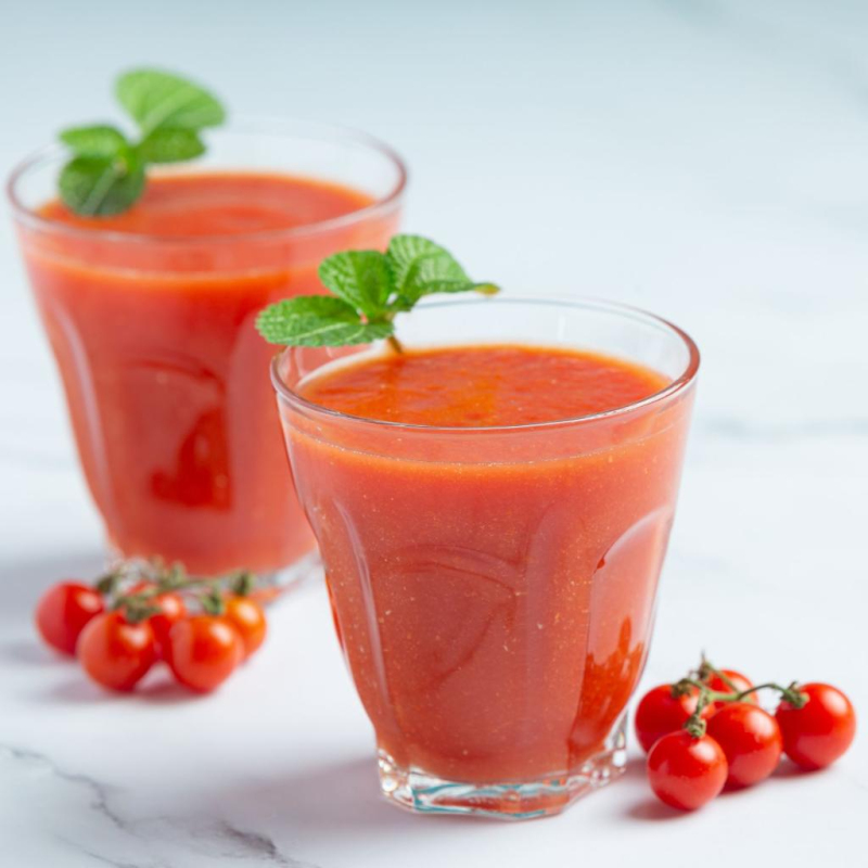 Erfrischender Tomatendrink
