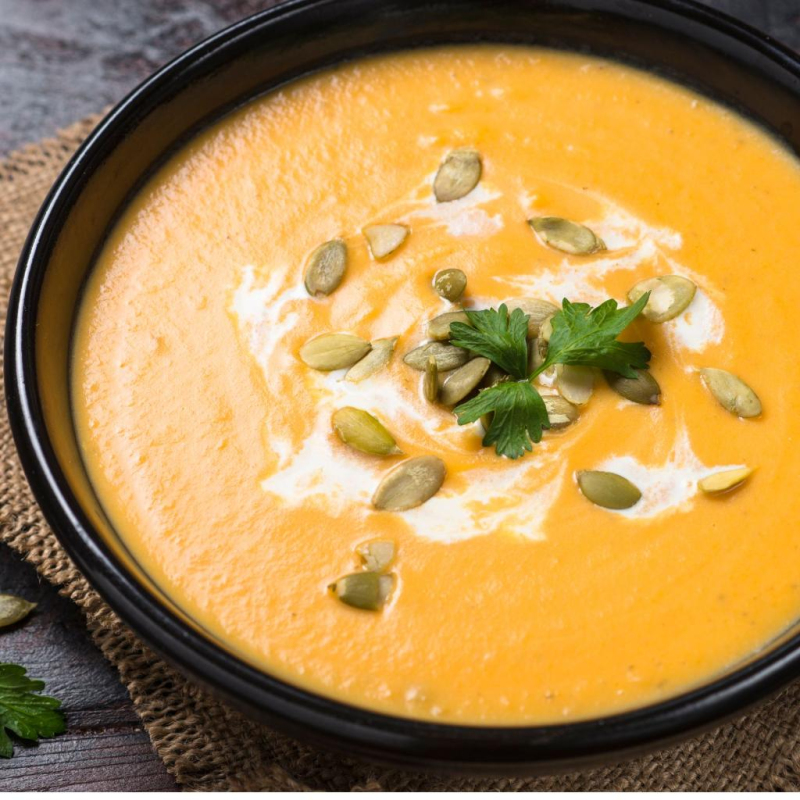 Möhrensuppe mit Ingwer