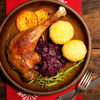 Gänsekeule, 1 St. ca. 400g