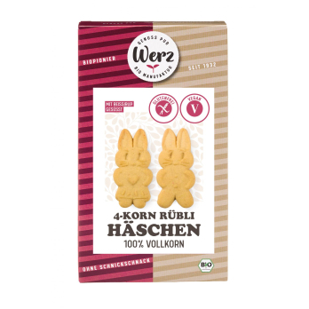 4-Korn- Rübli- Häschen -glutenfrei-