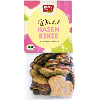Dinkel- Hasen- Kekse Vollmilch