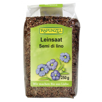 Leinsaat, braun