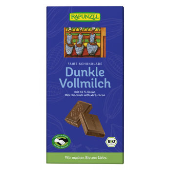 Dunkle Vollmilch Schokolade 46%