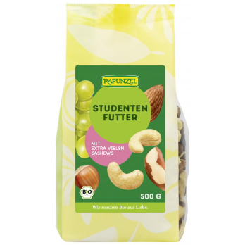Studentenfutter mit Sultaninen und Cashews