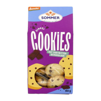 Dinkel Schoko Cookies