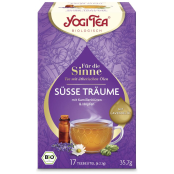 Yogi Tee Für die Sinne Süße Träume TB