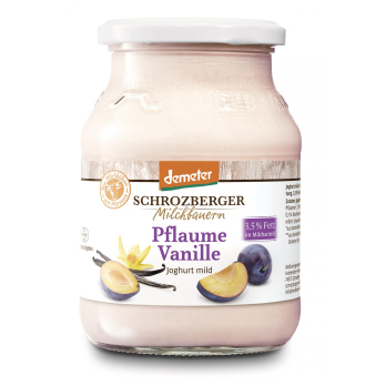 Joghurt Pflaume Vanille 3,5%