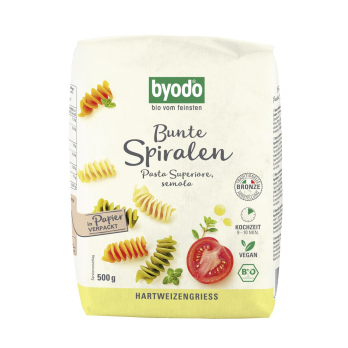 Bunte Spiralen semola