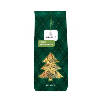 Weihnachtsnudeln bunt