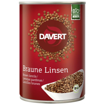 Braune Linsen