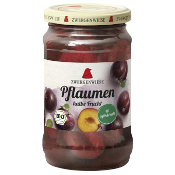 Pflaumen mit Apfeldicksaft