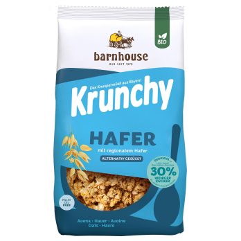 Krunchy Hafer - weniger Zucker