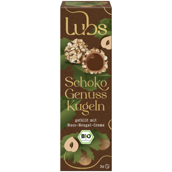 Schoko- Genuss- Kugeln Nuss- Nougat