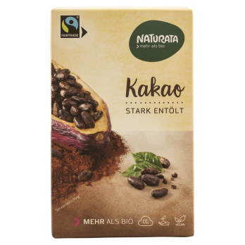Kakaopulver stark entölt
