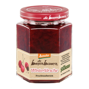 Winterkirsche Fruchtaufstrich