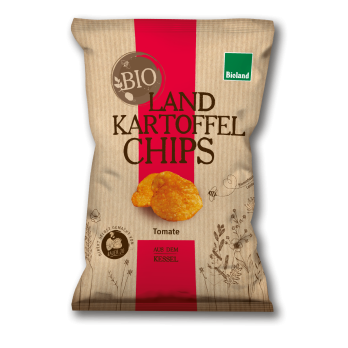 Kartoffelchips Tomate