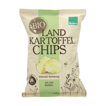 Landkartoffelchips Salz &Essig
